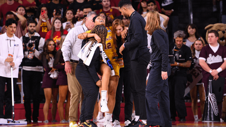Juju Watkins ACL Injury Stuns USC Ahead of Critical Kansas State Showdown 1 Juju Watkins ACL Injury Stuns USC Ahead of Critical Kansas State Showdown Juju Watkins ACL Injury Stuns USC Ahead of Critical Kansas State Showdown